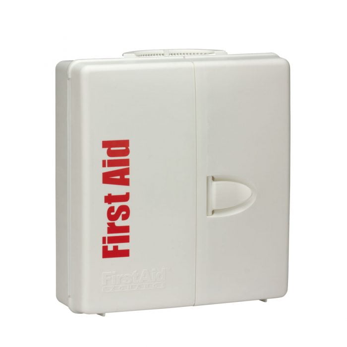 First Aid Only Large 50 Person Plastic SmartCompliance First Aid Cabinet Without Medication ANSI 2021 Class A+ - 90580-021 - Image 2