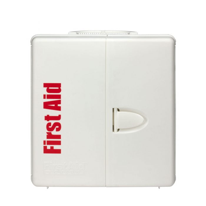 First Aid Only Large 50 Person Plastic SmartCompliance First Aid Cabinet Without Medication ANSI 2021 Class A+ - 90580-021 - Image 3