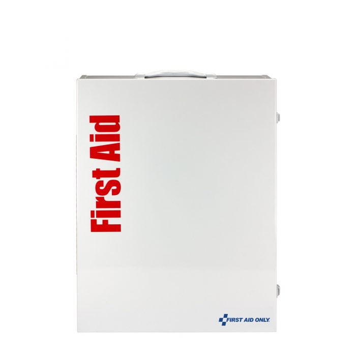 First Aid Only XL Metal SmartCompliance General Business First Aid Cabinet Without Medications ANSI 2021 Class A+ - 90829-021 - Image 3