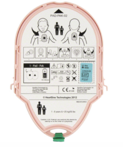 HeartSine Samaritan PAD Pediatric Pak (Battery and Pad Combination)