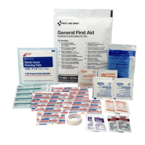 First Aid Only 58 Piece First Aid Essentials Triage Pack - General First Aid (with medications) - 71-020