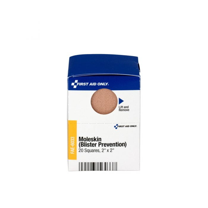 First Aid Only SmartCompliance Moleskin Bandages, 20/box - Image 2