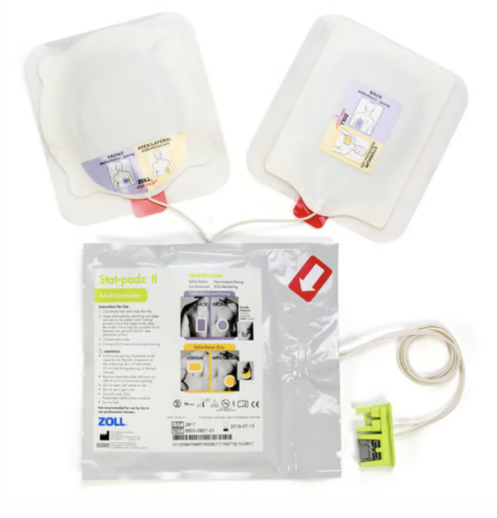 ZOLL AED Plus Adult Pads - Stat-Padz II - Image 2