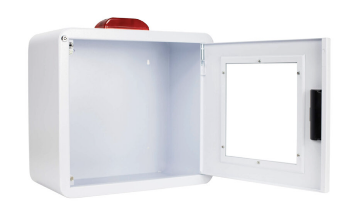 Premium Large AED Cabinet - Rounded Corners, Window, Alarm, and Strobe - CB1-Ls - Image 3