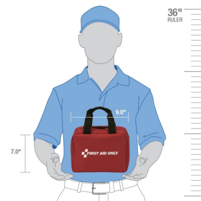 First Aid Only 50 Person Bulk Fabric First Aid Kit, ANSI Compliant - 90599 - Image 3