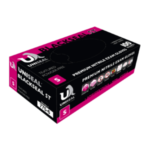 Uniseal® Nitrile Exam Gloves – BlackSeal ST Powder-Free
