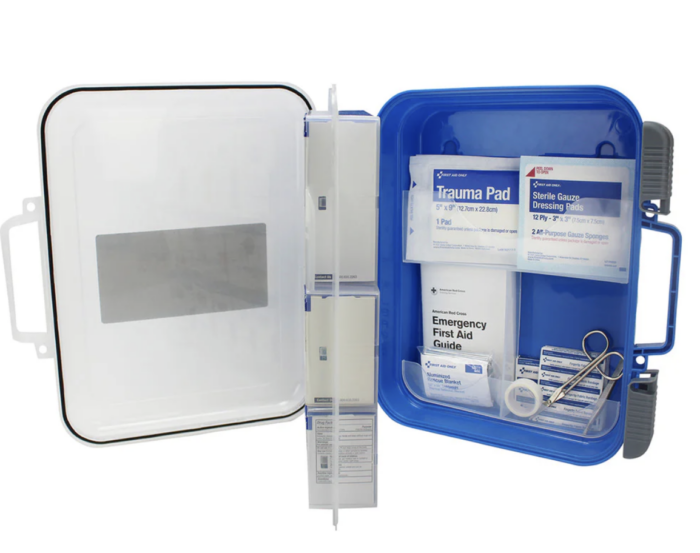 First Aid Only FAO SmartCompliance Mobile 25 Person 2021 ANSI A Clear Front First Aid Kit - 91537 - Image 2